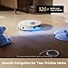 DREAME L40s Ultra AE Robot Vacuum and Mop Combo, 19,000Pa Suction, Self Emptying Dust Box, Flexible Mop & 167℉ Self Cleaning Washboard, Diverse Brush Selection, All-in-One Station, Auto Refill