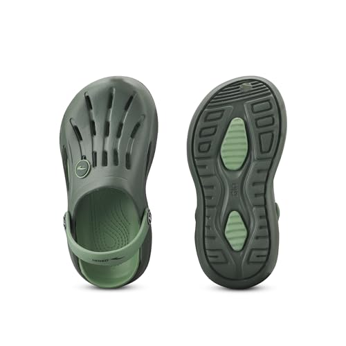 Image of ASIAN Hoogly-01 Kids Clogs for Boys & Girls | Soft & Lightweight EVA Clogs with Comfortable Fit with Back Strap | Breathable Design Slip-On Clogs