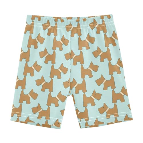 Girls' Shorts Soft Summer Soft Boxers Short Cute Scotch Terriers Leggings Dance Bottoms
