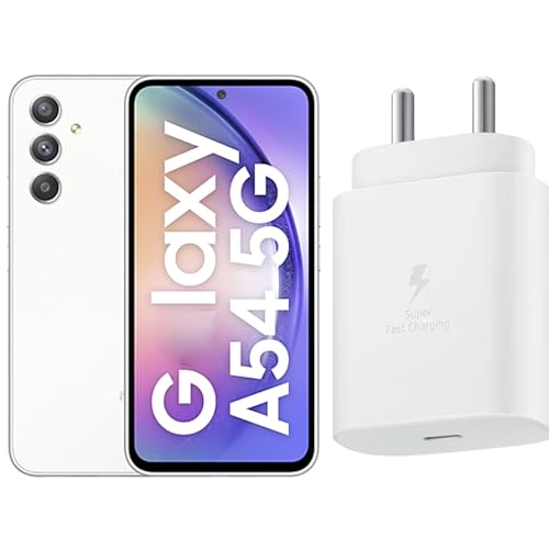 Image of Original 25W Adapter for Samsung A54 5G A /S /M /F Series (White)