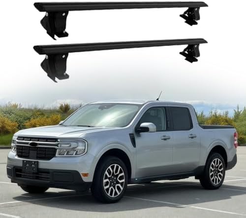 2Pcs Aluminum Alloy Lockable Crossbar for Ford Maverick 2022-2024...