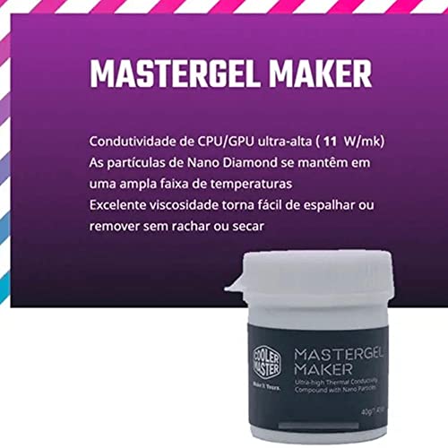 Pasta Termina Cooler Master MasterGel MGZ-NDBG-N40G-R1 glide