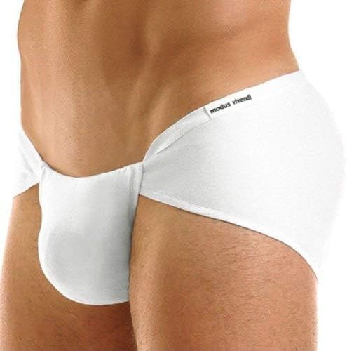 Indian Traditional Langot Supporter Loincloth, White, Cotton, Gympants Cotton Underpants (1 Piece)