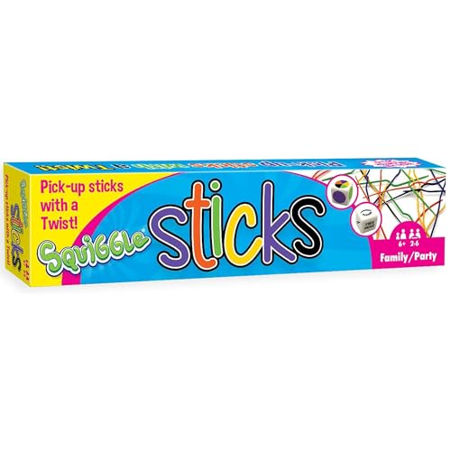 Squiggle Sticks - Juego de Palitos con Dados y Agilidad miniatura 1