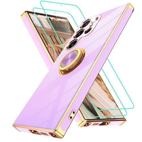 Coque violette Samsung S23 Ultra idéale pour regarder vos vidéos