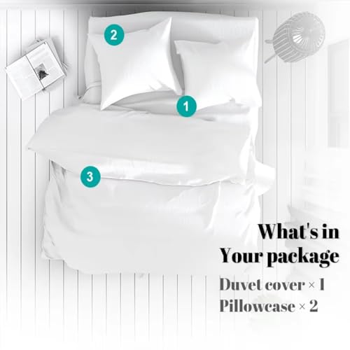 Housse de couette confortable imprimé lacustre King Queen - 7