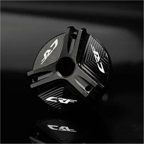 �ی�A�N�Z�T���[ �I�[�g�o�C CNC �G���W���I�C���t�B���[�L���b�v�ی�A�N�Z�T���[ �ɓK������z���_ CRF250R CRF450R CRF300L CRF250L CRF250M CRF1000L CRF 1100L 125R 150R(Black)