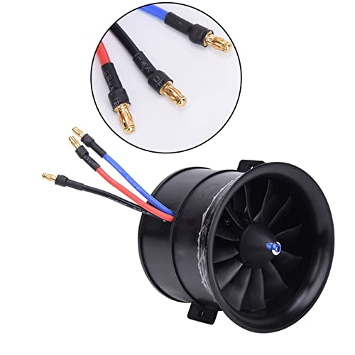 Hélice RC de 70 mm con motor integrado de alta durabilidad para turbinas 4