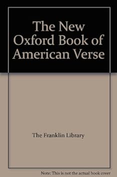 Unknown Binding The New Oxford Book of American Verse Book
