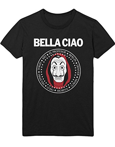 Preisvergleich Produktbild T-Shirt 'Bella Ciao' C600028 Schwarz XL