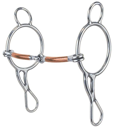 Reinsman Copper Snaffle Wonder Gag Bit #TOP28