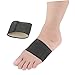 Anneome Breathable Arch Support Compression Sleeve for Foot and Heel Pain Relief Elastic Wrap for Flat Feet Tendonitis and Plantar Fasciitis XL Black