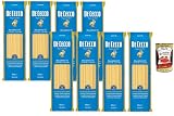 Italian Gourmet Bundle De Cecco Bucatini n°15 8x500g + Italian Gourmet Polpa – 4kg italienische Pasta, lange Nudeln mit Loch, Hartweizen Pasta, klassische Bucatini für Amatriciana, Carbonara