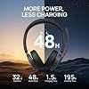 Yealink WH68 Hybrid DECT 6.0 & Bluetooth Wireless Headset with Charging Stand, Enterprise Grade ANC Office Headphones, 492ft Range, 6-Mic Noise Cancelling for Teams, Zoom, UC, PC/Smartphone, 32H Call