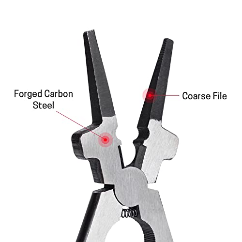 Wisepro Drop Forged Mig Welding Pliers,8 Inch Multi-Purpose Welding Plier For Cutting Welding Wires,Hammering And Removing Spatters #TOP2