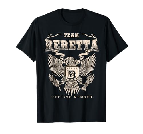 Membre à vie de l'équipe Beretta - Nom Beretta T-Shirt