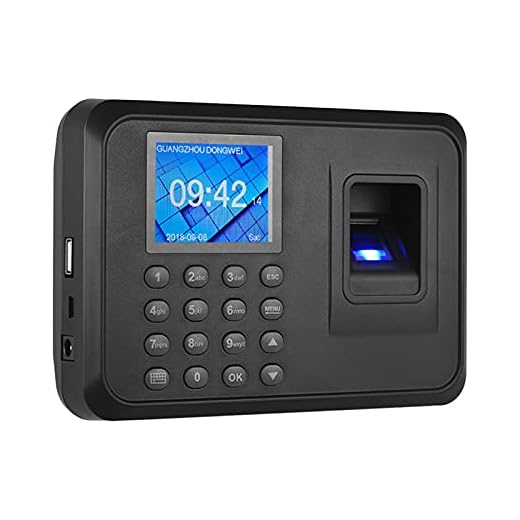 Homesen Máquina biométrica de presença de senha de impressão digital Multi-idioma com tela LCD de 2,4 polegadas Gerenciamento de funcionários Relógio de ponto Registro de entrada Suporte Disco U