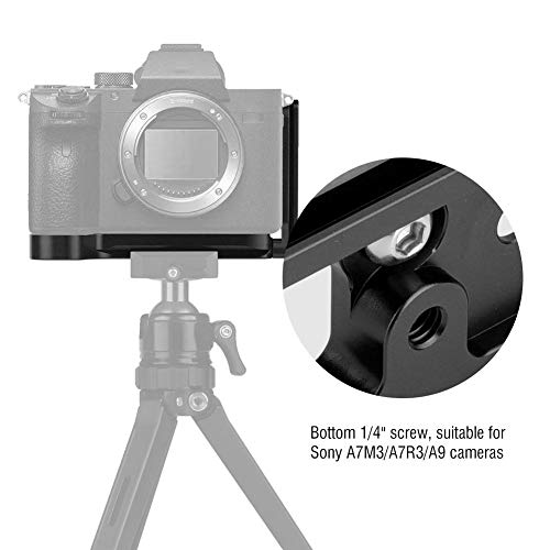 Plaque de support L avec vis 1/4 pour prise verticale Sony - 3