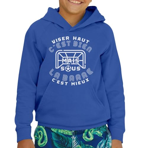 Sweat à capuche enfant sport foot visé haut premium - 2