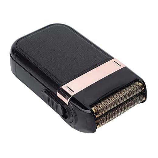 Barbeador elétrico 2 em 1 de dupla finalidade, baixo ruído, motor potente, lâmina de aço inoxidável, portátil, durável, barbeador