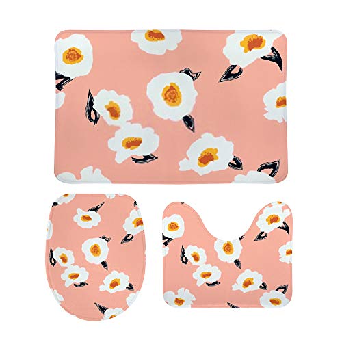 Tapis de bain antidérapants lot de 3 | Haute absorption lavable - 2