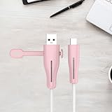 Generic Cable Management Organizer – Cable Protector – Pink – Rubber – Industrial