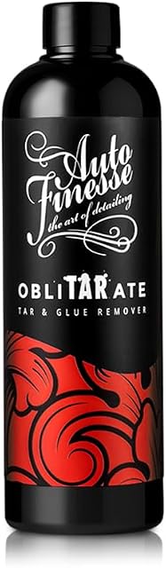 Auto Finesse Oblitarate Tar And Glue Remover 500ml Removes Stubborn Tar And Glue Residue Suitable For All Plastic Trims And Glass Automotive Car Care Wash Clean Exterior