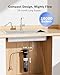 Dreamwills DS15 Under Sink Water Filter System, 1.3 GPM Direct Connect Kitchen Faucet Filtration, 3-Minute Tool-Free Install, Reduces Lead, Chlorine, Bad Taste, Retains Minerals, 2 Years