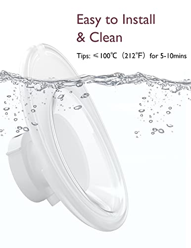 Image of Momcozy M5 Double-Sealed Flange 27mm. Original M5 Breast Pump Replacement Accessories, 1PC (27mm)