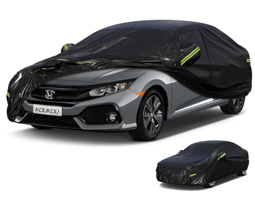 KouKou Car Cover Waterproof All Weather, 7 Layers Outdoor Car ...