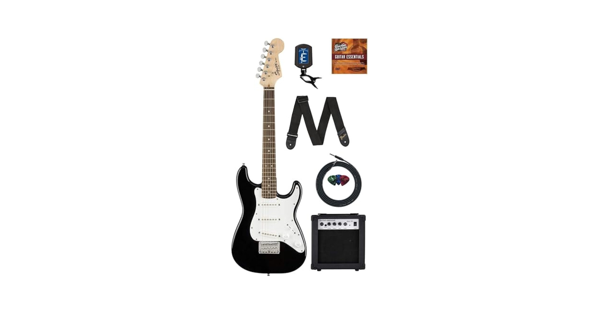 squier STRATOCASTER エレキギター＋スタンド＋ケーブルセット squier STRATOCASTER エレキギター＋スタンド＋ケーブルセット