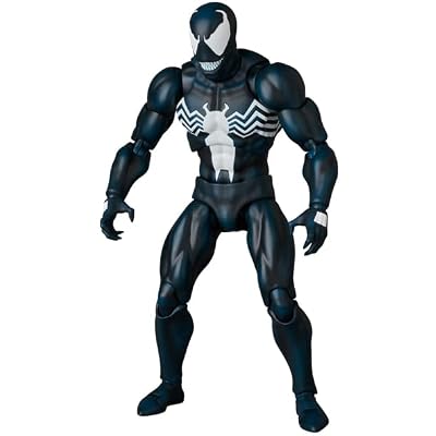 MEDICOM Toy MAFEX No.088 Venom Comic ver. Includes Original Sturdy Protective case. Japan Import.