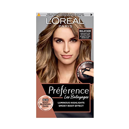 L'Oreal Paris Preference Techniques Les Balayage Shade 3 para destacados para rubia oscura natural.