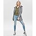 Only onlSEDONA Coat OTW Noos Abrigo, Gris (Light Grey Melange), 44 (Talla...