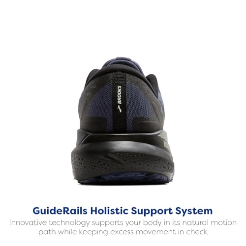 Brooks Women’s Adrenaline GTS 24 GTX Waterproof Supportive Running & Walking Shoe - Black/Nightshadow/Coconut - 8.5 Medium3