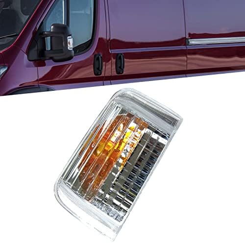 KYYET Driver Left Side Mirror Indicator Turn Signal Light Housing Compatible with ProMaster 1500 2500 3500 2014-2021