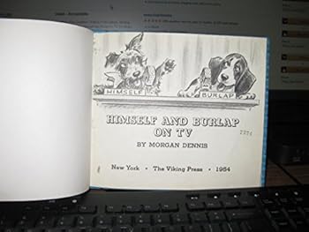 Hardcover Himself and Burlap on TV Book