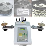 SMT SMD Component Counte, Automatic Parts Component Counting Machine with LCD Display, Leak Detection and Adjustable 3 Speeds, Precise Positive and Negative Counting, for Any Size of Belt Wheel