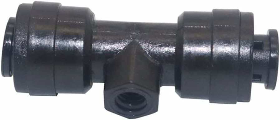 Connector,Hose Connector,20pcs 1/4" Tube OD Plastic Slip Lock Tees (Quick Connect) Misting Nozzle Greenhouse Drip Irrigation Fittings Hose Connector