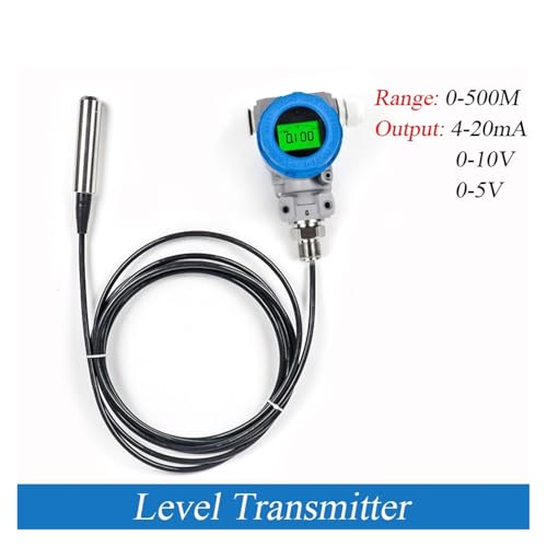 Capteur de niveau submersible 0-10v pour cuve avec câble de 4m sans écran