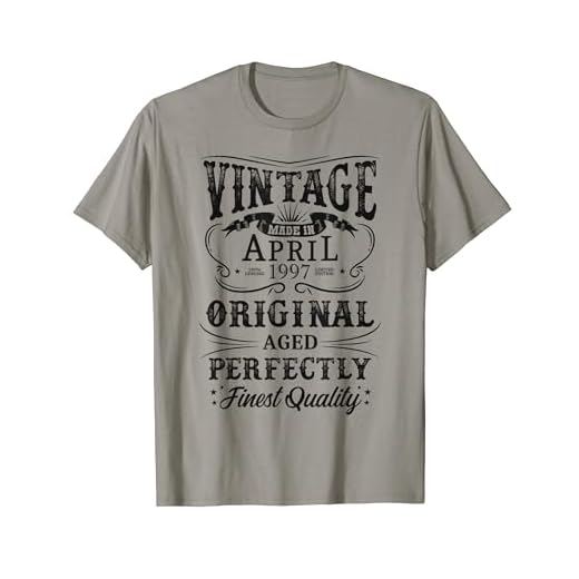 Vintage Abril 1997 Legendario Desde Abril 1997 Camiseta