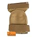ALTA 53112.16 AltaCONTOUR Elbow Protector Pad, MultiCAM Cordura Nylon Fabric, AltaGrip Fastening, Flexible Cap, Round, Coyote