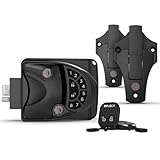 RVLock V4 Horse Trailer Lock Bundle with Two Hasp Bar Latches & Two Fobs, Convenient for Tack Room Organization and Helpful for Horse Trailer Accessories