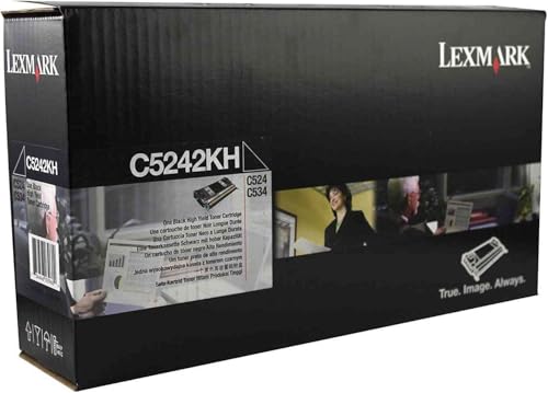 Toner d'origine LEXMARK C5240KH Noir évitez les pannes sur Optra C 534 DTN