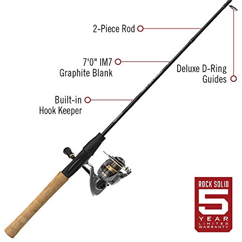 Quantum Spinning Reel & Fishing Rod Combo