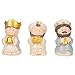 Transpac Cuties Natural 11 x 6 Resin Stone Christmas Nativity Figurines Set of 12