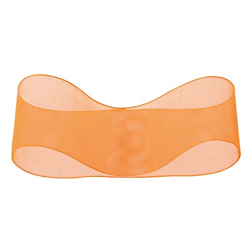 オーガンジーリボン オレンジ 38mm幅×30m巻 OR3808