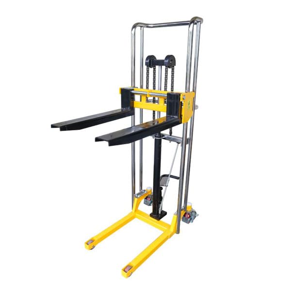 Amazon | ハンドフォークリフト 最大積載400kg 油圧ペダル式 テーブル