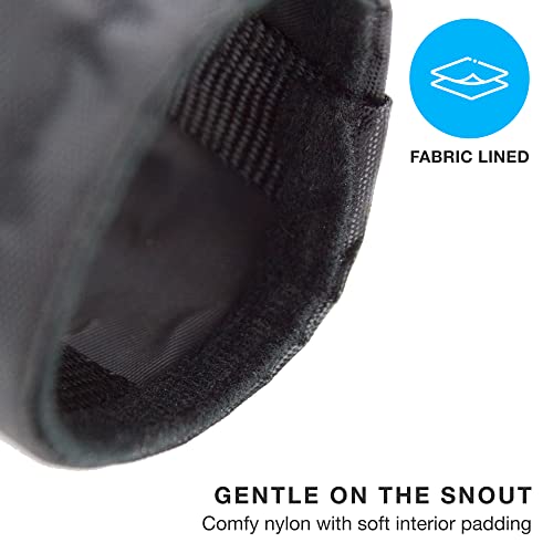 Weebo Pets Breathable Nylon Cloth Safety Muzzle (Large) #TOP2