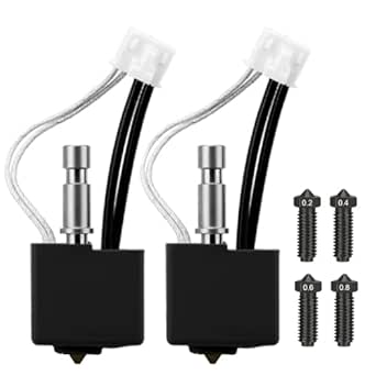 Lot De 2 Kits De Hotend Mis à Niveau 0,25 Mm Et 04 Mm Pour